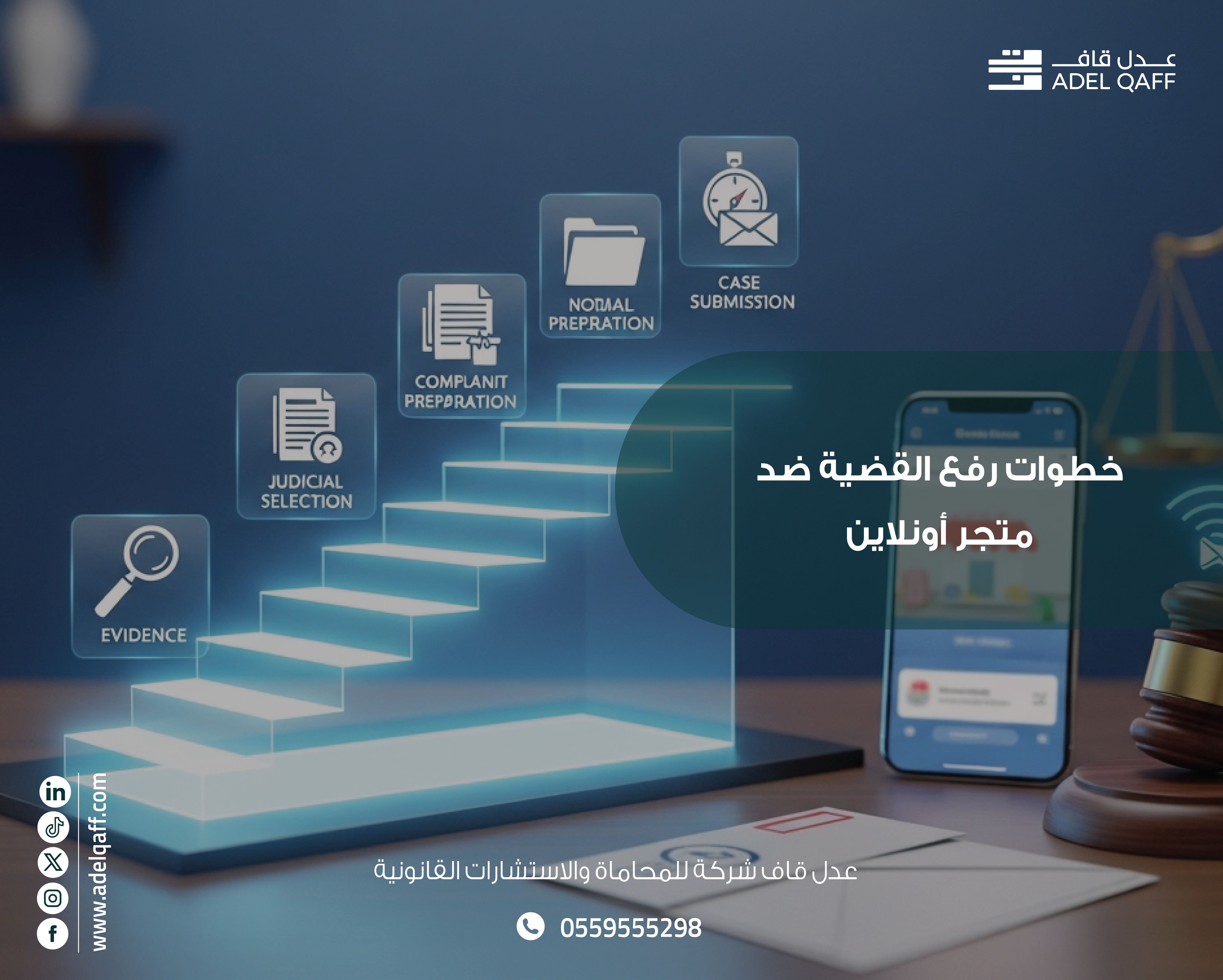 كيفية رفع قضية ضد متجر أونلاين في السعودية - حقوقك القانونية